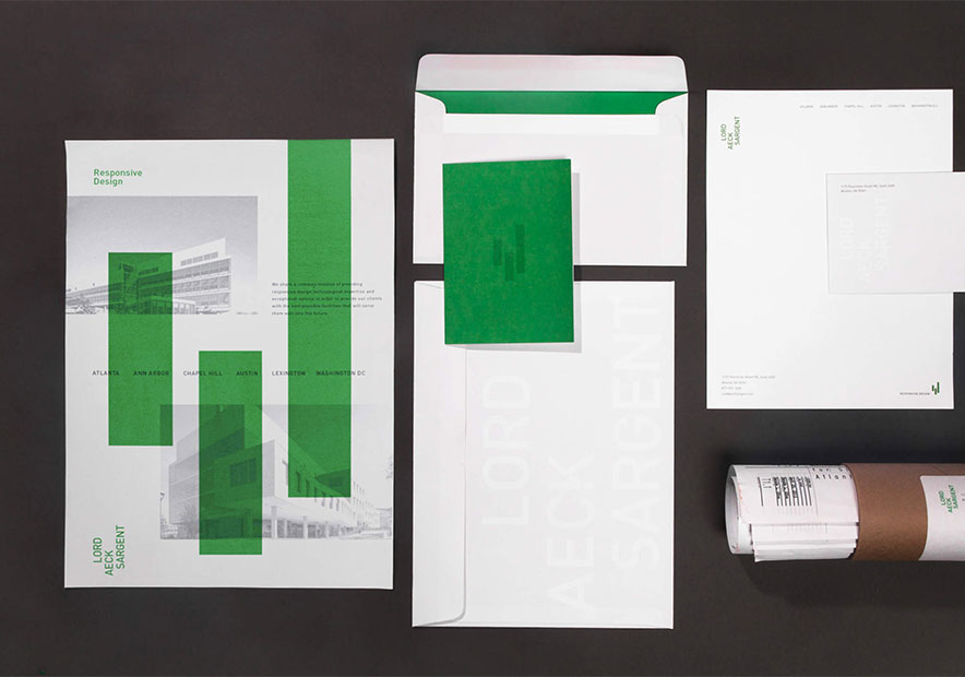 建筑设计公司的画册和信封设计.jpg