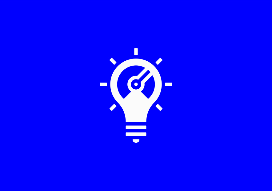 灯泡与指针元素创意的思考者健身品牌logo设计.jpg
