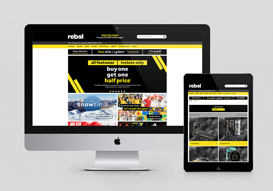 澳大利亚知名体育用品零售商Rebel-Sports官方网站展示在苹果一体机和平板电脑.jpg
