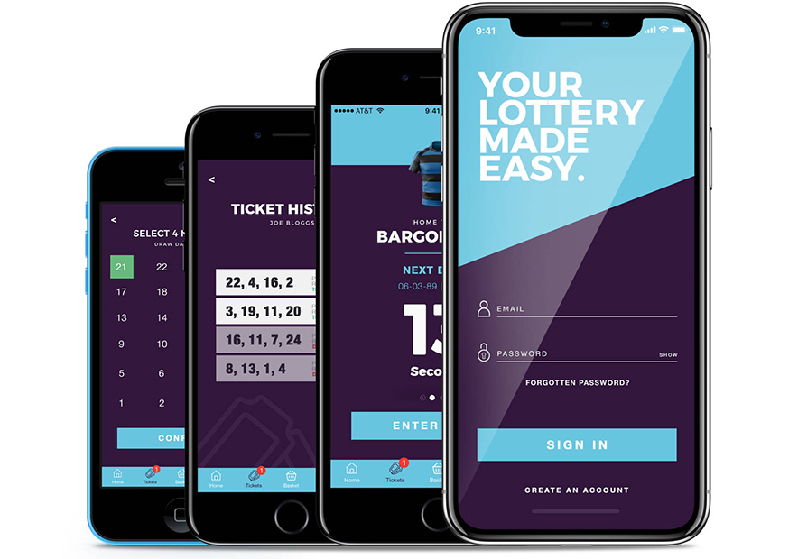 体育彩票平台的网页UI设计展示在4个手机上.jpg