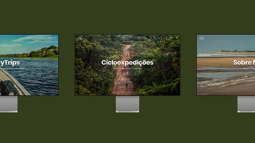 巴西埃洛自行车旅行社品牌网页展示在三个一体机上.jpg