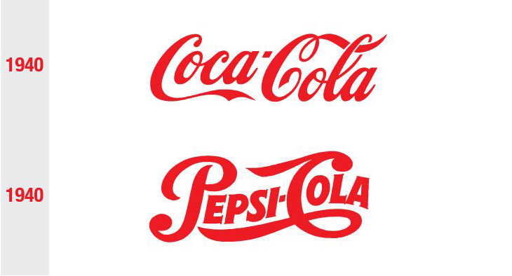 1940年可口可乐与百事可乐商标比较.jpg