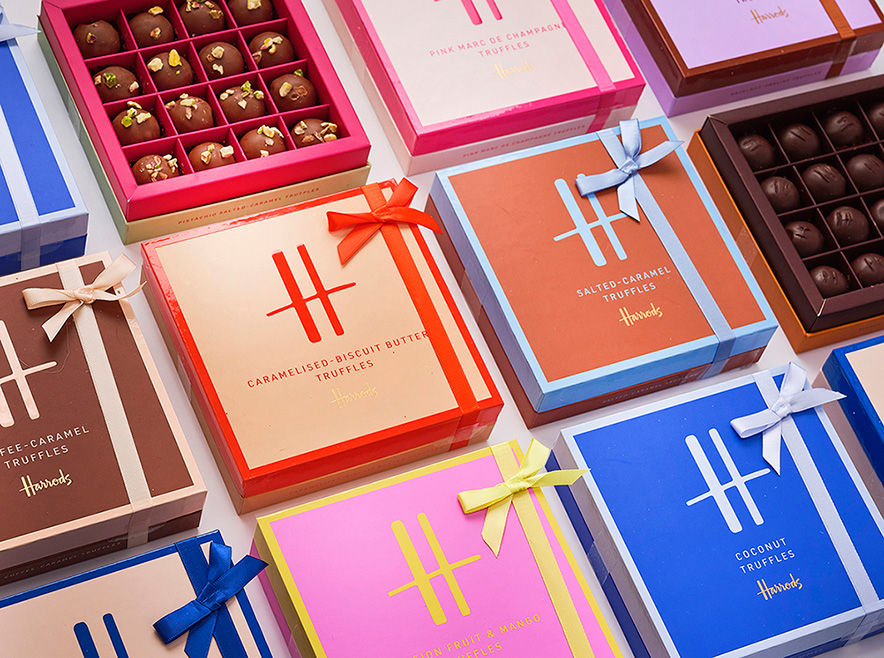 哈罗德（Harrods）巧克力logo应用在包装上.jpg