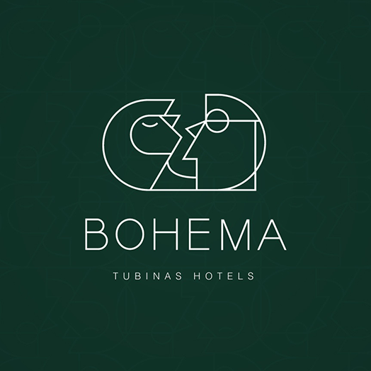 Nikas Geisleris 设计的 BOHEMA HOTEL 标识.png