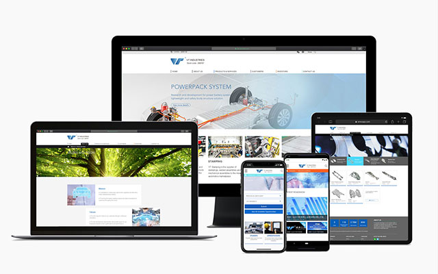 威唐工业上市公司的响应式网站页面展示在电脑笔记本平板电脑和手机上.jpg