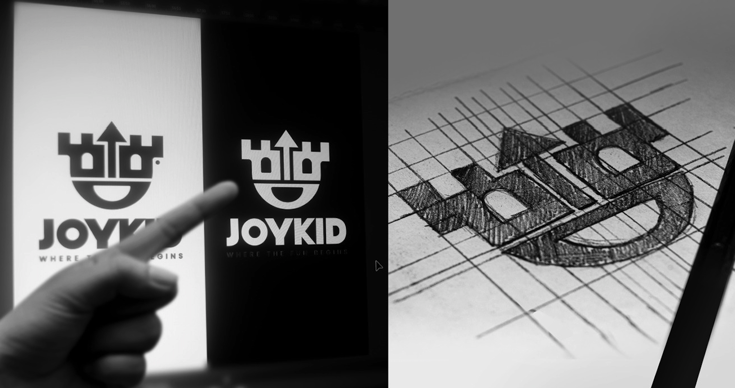 JoyKid儿童商城logo创意草图.png