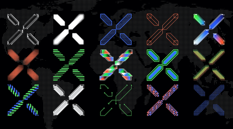 韩国BorderX数字营销机构vi设计-绚丽的数字品牌形象设计重塑.jpg