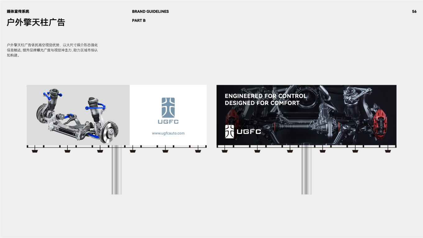 UGFC汽车底盘零部件品牌VI设计手册-户外擎天柱广告.jpg