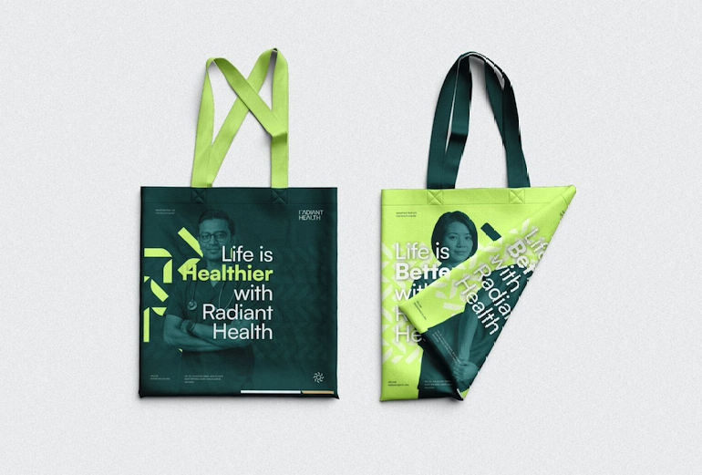 色彩成为Radiant Health品牌VI视觉设计的重要组成部分.png